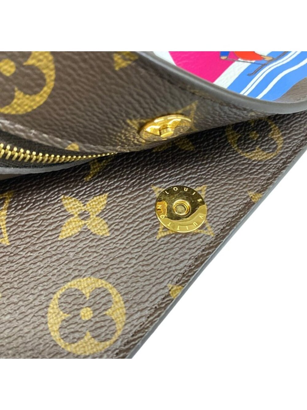 Louis Vuitton Clutch Monogram Pochette Wickendo Multi - Picture 11 of 15